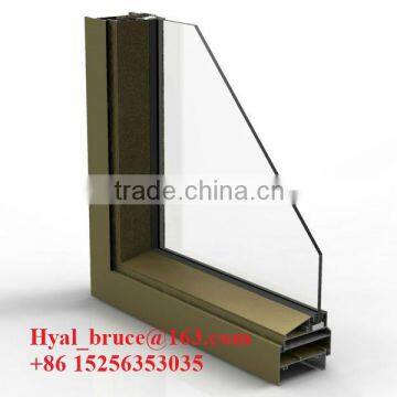 high quality surface treatment aluminum profile for windows and doors