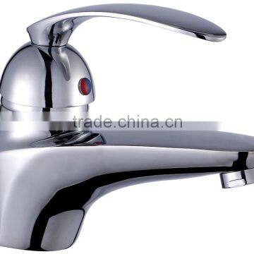 single handle brass wash basin tap