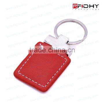 Particular Leather Smart Keychain for Card Lock photo-4