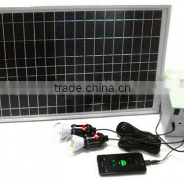 20w/12v mobile home solar panel system kits