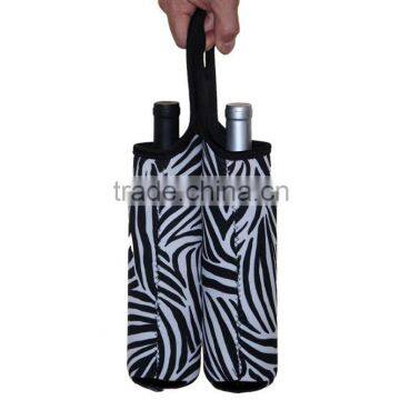 Neoprene wine bottle sleeve cover holder