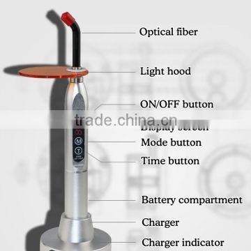 Wireless Cordless LED 5W 7W Dental Oral Curing Light for dentists