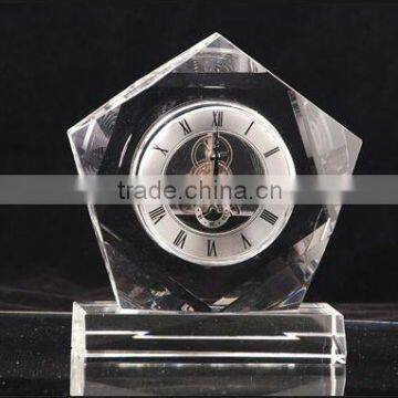 Fashion crystal clock for decoration