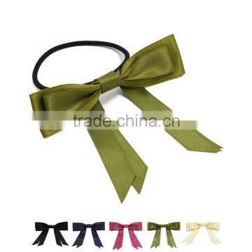 New Candy Color Bow Hairpin Hair Bands for Baby Girls Baby Hair Accessories Haarband Woman photo-2