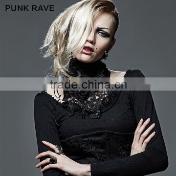 S-149 Gothic Palace Asymmetric Accessories Fake Shirt Collar