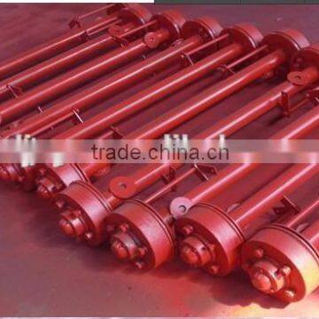trailer axle, brake axle, trailer parts