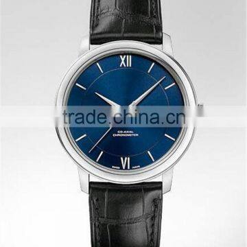 2016 concise design Delicate Men Women watch, Unisex Japan Miyota Movement watch Luxury genuine leather Watch