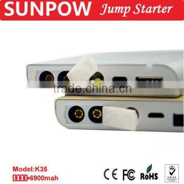 SUNPOW 6900mah Vehicle Jump Starter Auto Starter