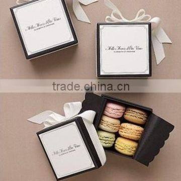 Colorful jewelry cake paper box of party or wedding