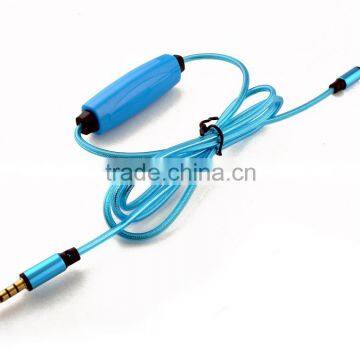 Latest Products EL/LED Light Cable for Headphone, Aux Audio Cable With Microphone photo-4