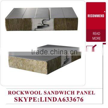 china supplier new high quality rockwool sandwich panel for modular house