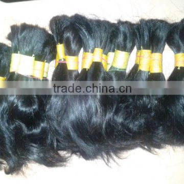 Unprocessed Virgin Indian Hair Curly , Braiding Hair