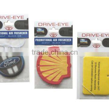 New Design paper car air freshenermade paper air freshener machine in china