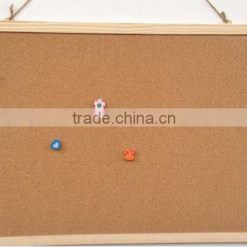 Lanxi xindi wood frame leaving message foroffice and home cork board