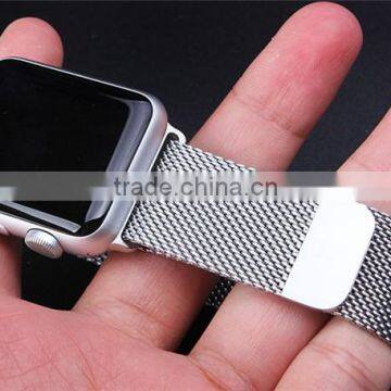 Stainless Steel Mesh Loop Milanese For Apple Watch Band 10 Colors