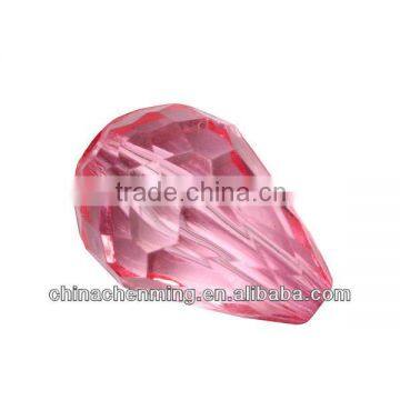 transparent and fashion acrylic diamond-cut beads