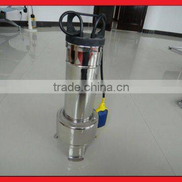 CE list Submersible sewage grinder pumps, WQG-750B 1HP septic pump,