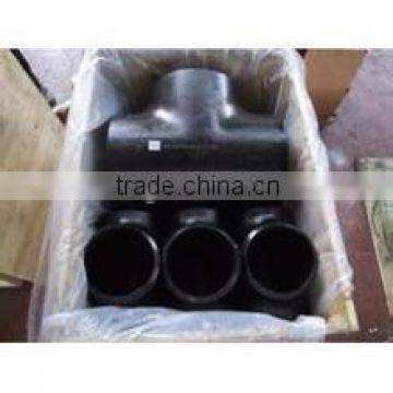 High quality and factory price carbon steel pipe fittings tee