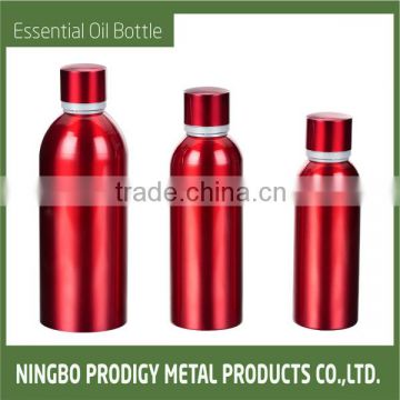 RED ALUMINUM BOTTLE FOR VODKA