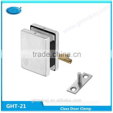 Stainless steel new design square glass door clamp patch fitting