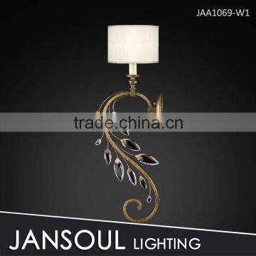 JANSOUL 1 bulb fashion antique brass wall light