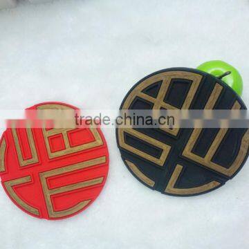 Kitchen table silicon mat/silicone cup mat/bottle mat