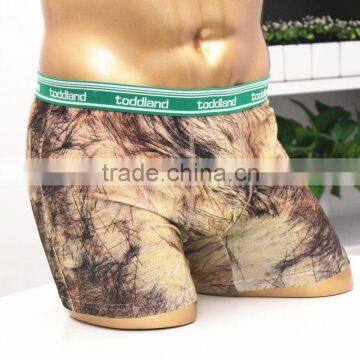 Custom Digital Print Boxer Shorts With Logo in Waistband Mens Underwear Quality Choice photo-2