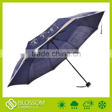 Fashion umbrella, super mini umbrella,black umbrella