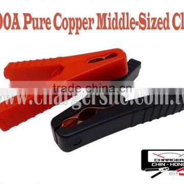 Red Black Pair 100A Crocodile Clip Battery Clip Alligator Clip