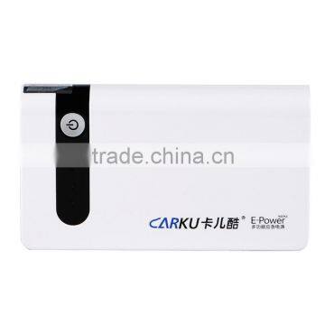 New Product 8000mAh 400amp Peak Mini Emergency Jump Starter Power Bank for Smartphone photo-3