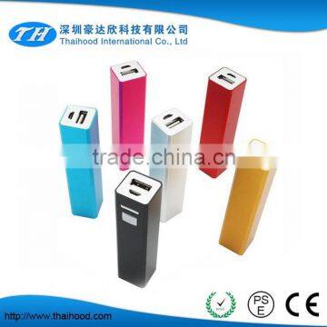 2015 multi function mini power bank 2600mah car battery charger power bank CE FCC ROHS