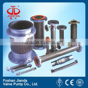 stainless steel flange end metal flexible pipe