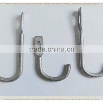 concrete formwork high quality galvanized large hook, galvanized j hook