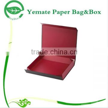 printed paper foldable box/ magnetic paper folding box