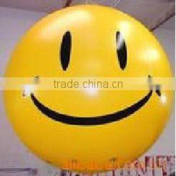 emoji Face printing PVC balloon, helium emoji balloon, Inflatable emoji balloon