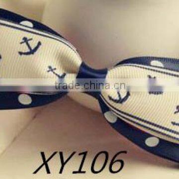 Girls Solid Color Hair Ribbon Bow Clip photo-4