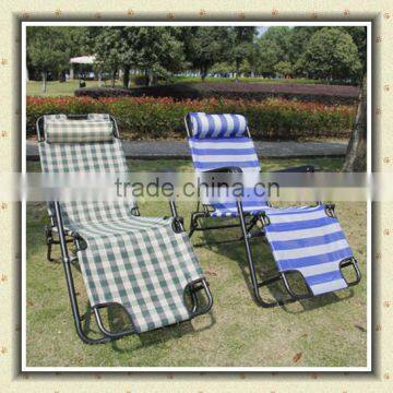 Zero Gravity Screen Cloth Folding Leisure Beach Garden Pool Patio Deck Lounge Chair BS-066