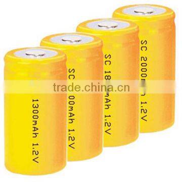 sc1500 ni cd battery pack / ni-cd sc1500mah rechargeable battery