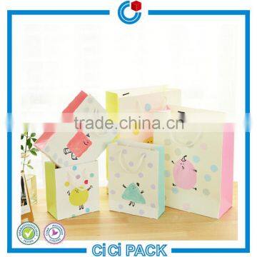 Free Sample Wholesale Reusable Custom Logo printing Paper Packaging Bags