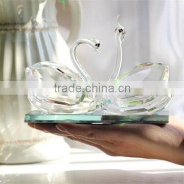 Delicate Crystal Swan for Nice Crystal Gift Home or Wedding Decoration photo-5