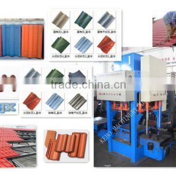 KB-125C Terrazzo Stone Concrete Roof Tile Making Machine