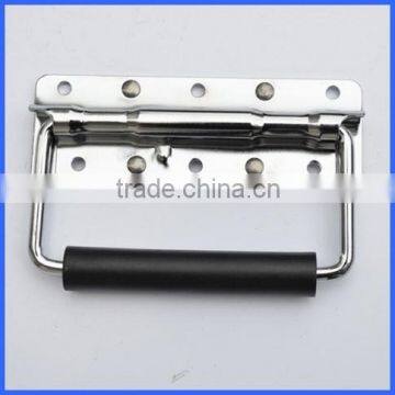 Flight case hardware folding handle