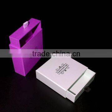 Factory custom different color packaging gift box for wallet