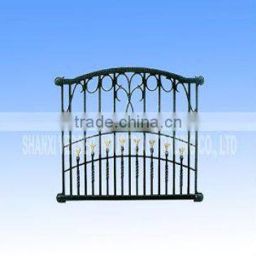 Decorative Garden Fence--metal fence slats