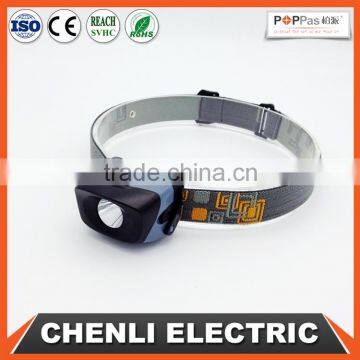 Poppas T10 3AAA battery operated outdoor waterproof camping running walking reading head light