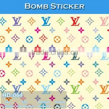 HD-064 Self-Adhesive Bomb Sticker Car Wrap Sticker Film Vinyl Roll