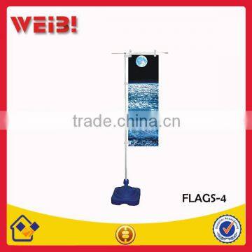 Custom Flying Banner Fiberglass Telescopic Banner Pole