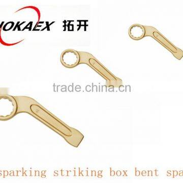 High quality striking box bent wrench spanner