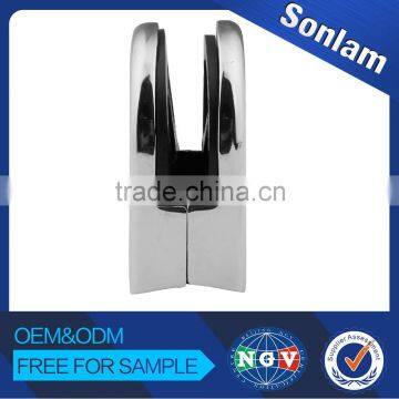 Stainless Steel Railing Glass Clip for Indoor and Outdoor Handrail photo-4