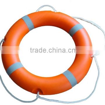 SOLAS Marine Lifebuoy Ring orange color with retro-reflective tape